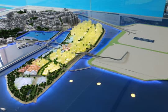 業界冀在新城A區或港珠澳大橋人工島打造大型物流中心