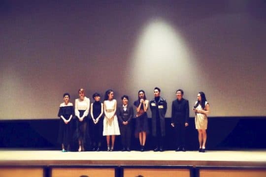 澳門電影《骨妹》一眾演員及導演出席「澳門國際影展暨頒獎典禮」首映。（攝影：小鳥）