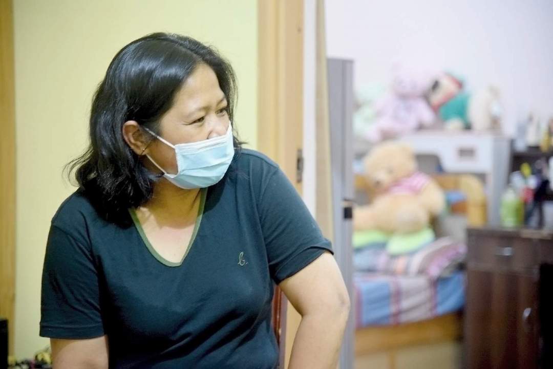 本來外宿的菲律賓家傭Jasmin也在疫情期間應僱主要求在其家中留宿。
