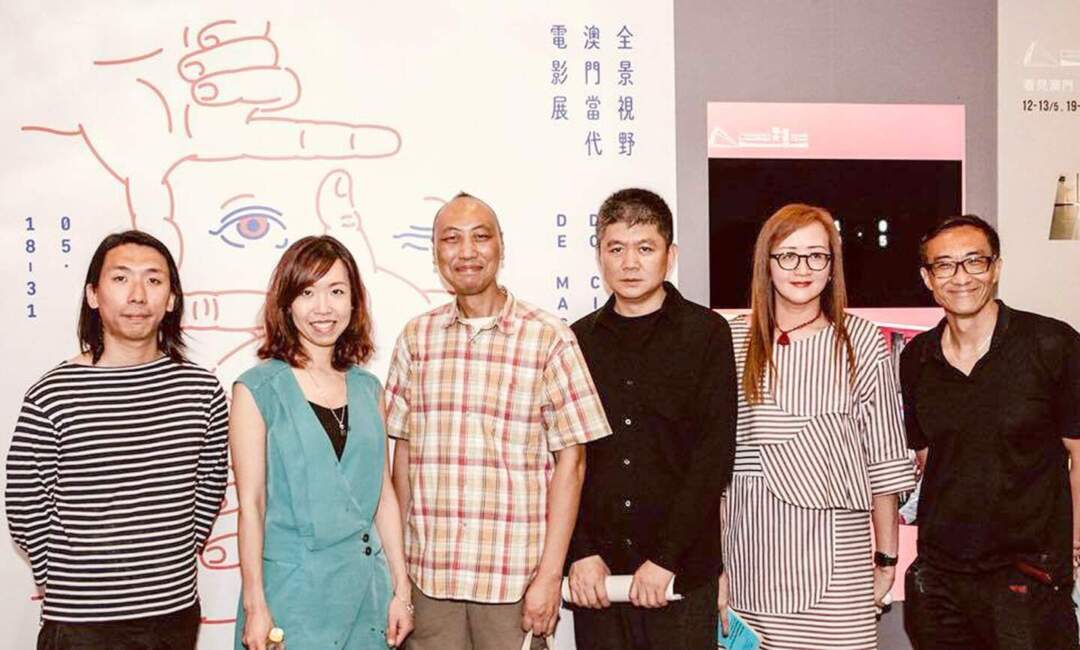 臺灣金穗影展策展人胡延凱（左三）。相片來源：戀愛電影館Facebook專頁