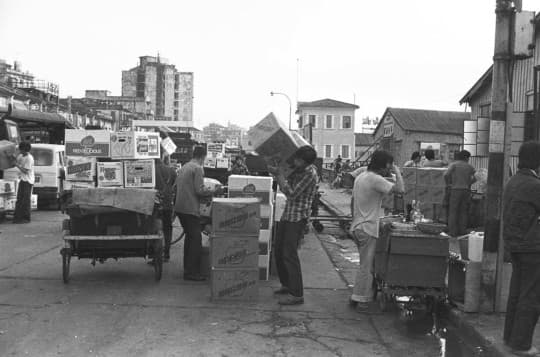 1980 內港碼頭搬運工人