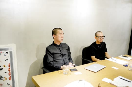 Chiii Design負責人，劉華智（左）和梁子恒