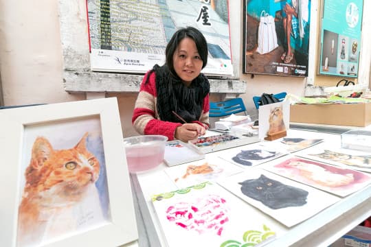 ANN將在四月出版水彩貓書，並進行義賣，收益將捐贈予協助流浪動物的獨立義工。