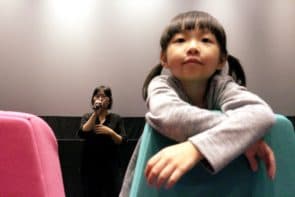 導演黃惠偵與女兒皆有出席開幕放映，並與觀眾進行映後座談。（攝影 Ngan Wa Ao）