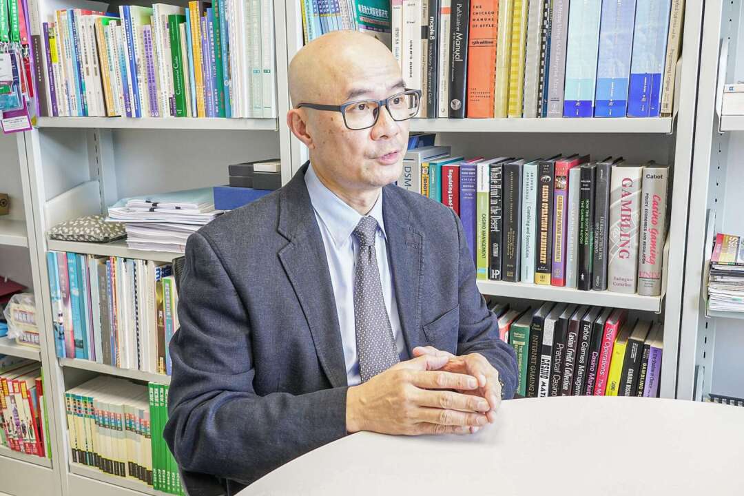 澳門大學商業經濟學副教授蕭志成。相片由受訪者提供